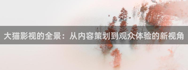 色狠狠影院：大猫影视的全景：从内容策划到观众体验的新视角